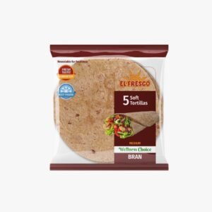5 Soft tortillas bran 5 تورتيلا ردة طرية