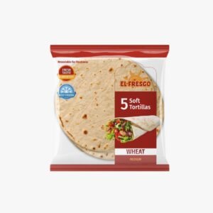 5 Soft tortillas wheat  5 تورتيلا قمح طرية