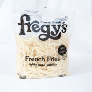 French fries بطاطس نصف مقلية